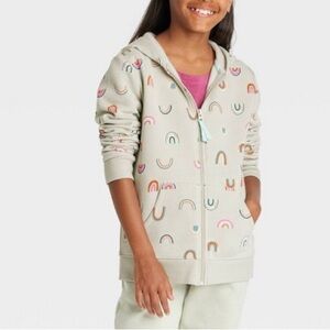 Cat & Jack Cotton Blend Zip Up Hoodie